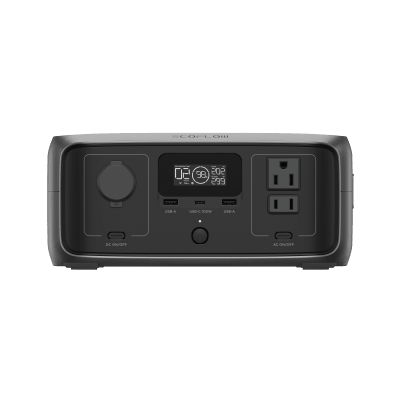 EcoFlow River 3 | Estación de Energía Portátil 245Wh Litio LFP / 2 AC 300 W (Max. 550W) / 1 USB-C 100W / 2 USB -A 12W / Cargador de Coche 8A a 12 o 24V / Conectividad WiFi y Bluetooth (App) / Carga Solar 110W Max. - Image 4