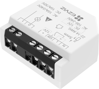 Relé Inteligente Wi-Fi, CS-T35-R100-WD, 16A 250VAC, Wi-Fi 6 y BLE, Control por App EZVIZ, Compatible con Google Assistant, Amazon Alexa y Matter, Protecciones de Temperatura y Sobrecarga - Image 3